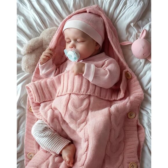 Reborn Baby Dolls 18 Inch Soft Body Realistic-Newborn Baby Doll Sleeping Girl